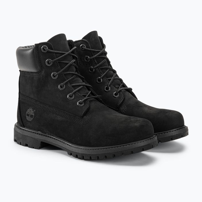 Γυναικείες μπότες πεζοπορίας Timberland 6In Premium Boot W μαύρο nubuck 4