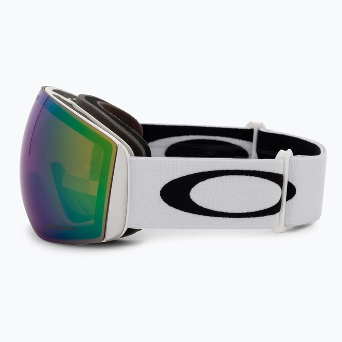 Oakley Flight Deck matte white/prizm snow jade iridium γυαλιά σκι OO7050-36 4