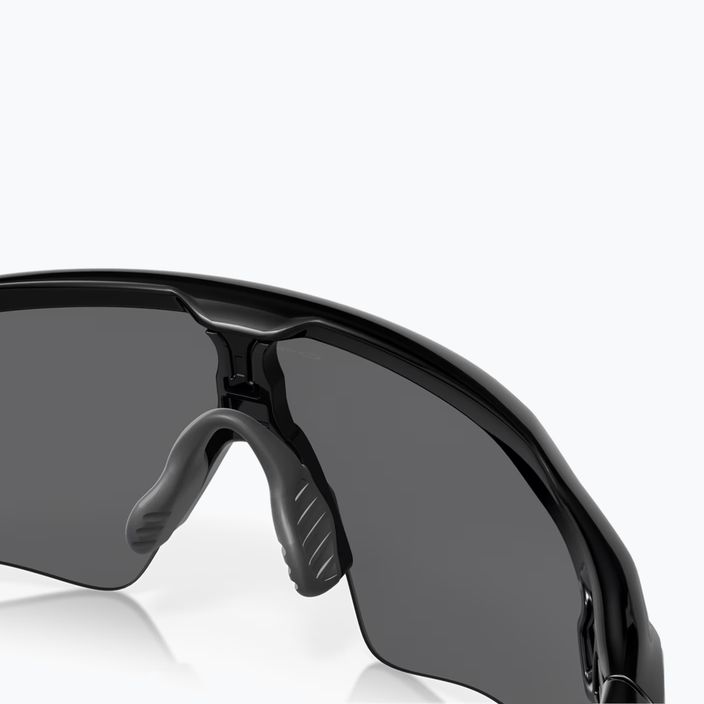 Γυαλιά ηλίου Oakley Radar EV Path γυαλισμένο μαύρο/μαύρο μαύρο 7