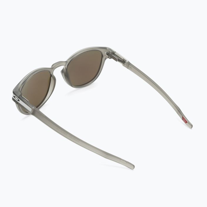 Oakley Latch ματ γκρι μελάνι / ζαφείρι πολωμένα γυαλιά ηλίου 2