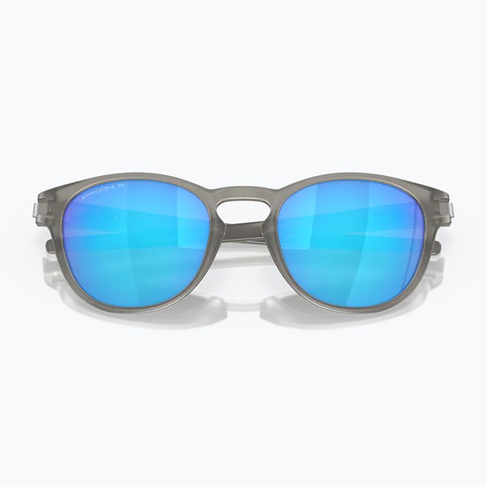 Oakley Latch ματ γκρι μελάνι / ζαφείρι πολωμένα γυαλιά ηλίου 10