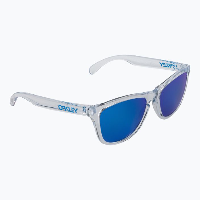 Γυαλιά ηλίου Oakley Frogskins κρυστάλλινα διαφανή/prizm ζαφείρι 0OO9013