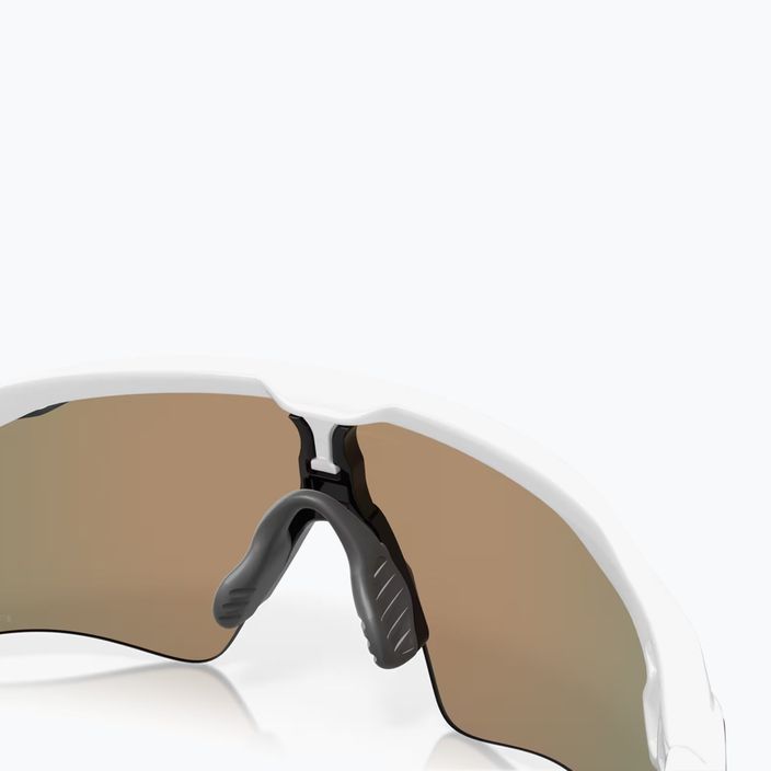 Γυαλιά ηλίου Oakley Radar EV Path γυαλισμένο λευκό/πριζόλ ρουμπίνι 7