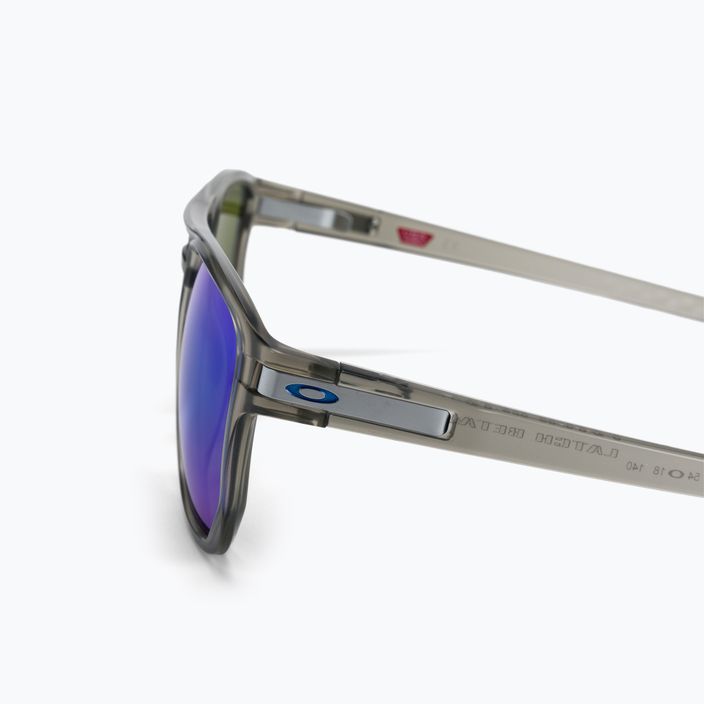 Oakley Latch Beta ματ γκρι μελάνι/ζαφείρι πολωμένα γυαλιά ηλίου 0OO9436 4