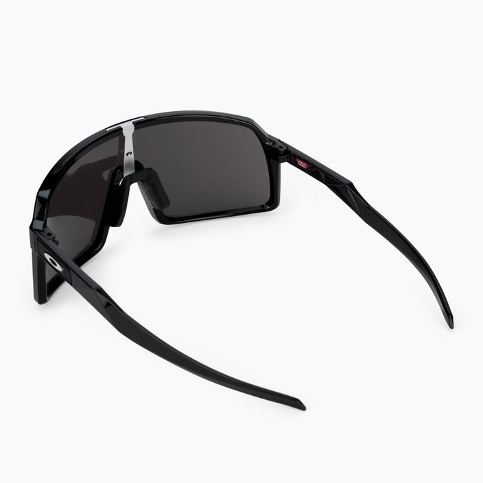Oakley Sutro γυαλισμένο μαύρο / μαύρο ποδηλατικά γυαλιά 0OO9406 2