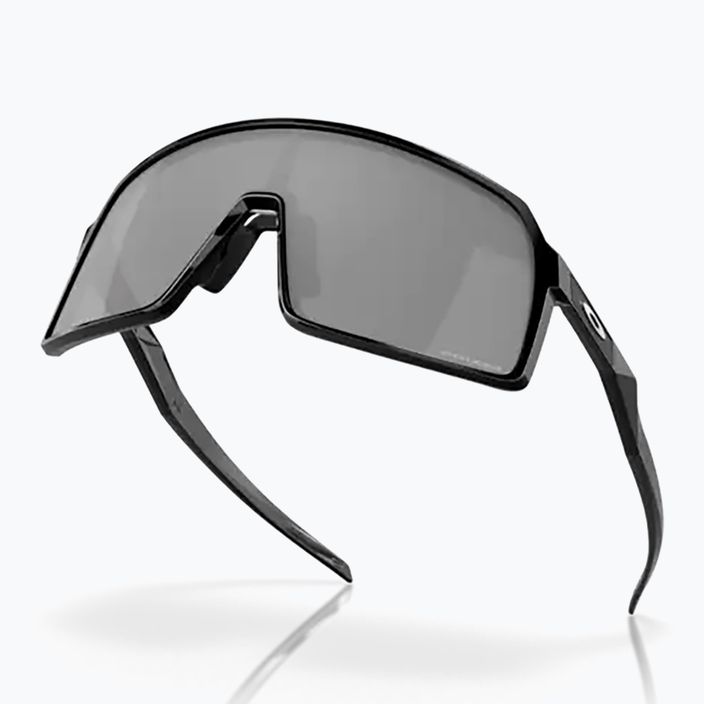 Oakley Sutro γυαλισμένο μαύρο / μαύρο ποδηλατικά γυαλιά 0OO9406 7