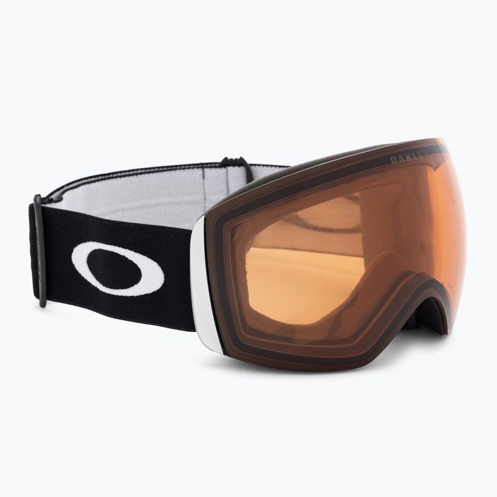 Oakley Flight Deck ματ μαύρο/prizm snow persimmon γυαλιά σκι OO7050-75