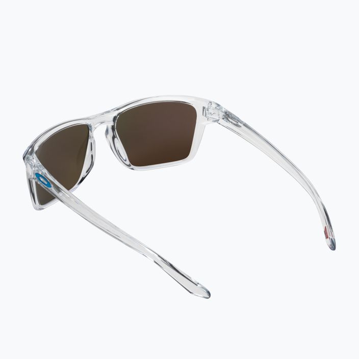 Γυαλιά ηλίου Oakley Sylas γυαλισμένα διαφανή/prizm ζαφείρι 0OO9448 2