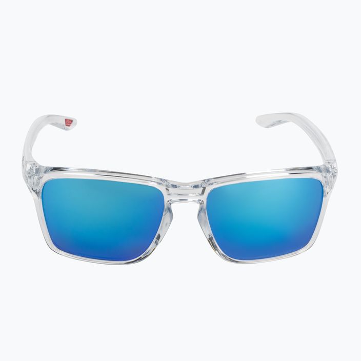 Γυαλιά ηλίου Oakley Sylas γυαλισμένα διαφανή/prizm ζαφείρι 0OO9448 3