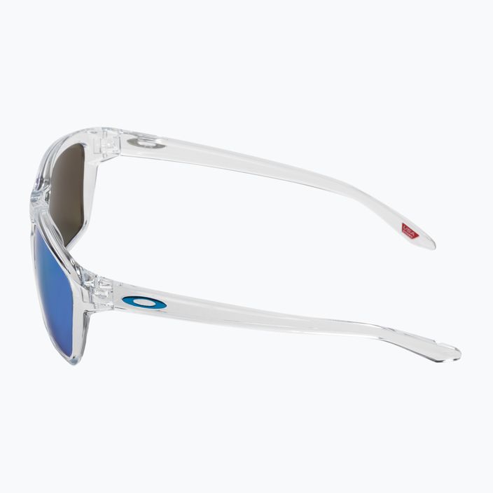 Γυαλιά ηλίου Oakley Sylas γυαλισμένα διαφανή/prizm ζαφείρι 0OO9448 4