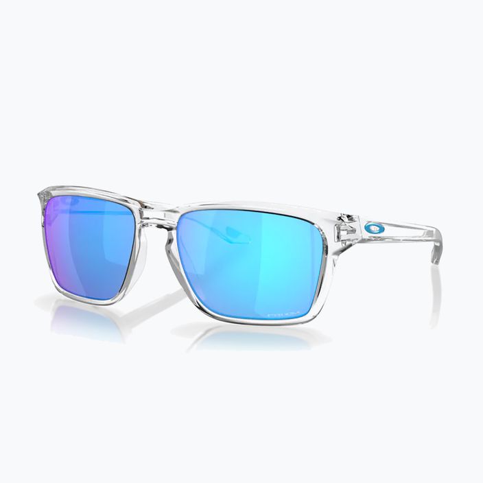 Γυαλιά ηλίου Oakley Sylas γυαλισμένα διαφανή/prizm ζαφείρι 0OO9448 6