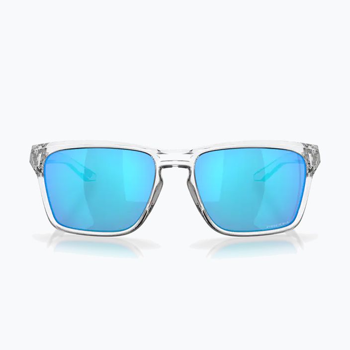 Γυαλιά ηλίου Oakley Sylas γυαλισμένα διαφανή/prizm ζαφείρι 0OO9448 7