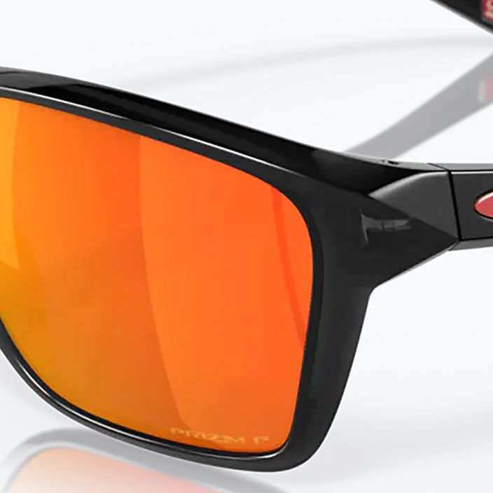 Oakley Sylas μαύρο μελάνι / ρουμπινί ρουμπίνι πολωμένα γυαλιά ηλίου 11