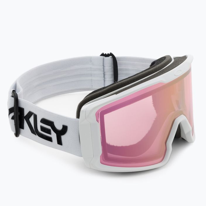 Oakley Line Miner factory pilot white/prizm snow hi pink iridium γυαλιά σκι OO7093-34
