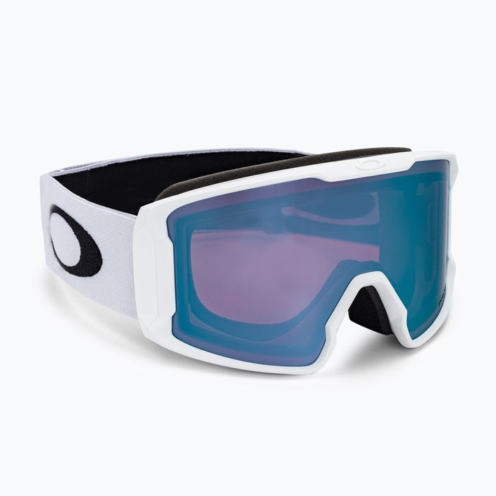 Oakley Line Miner matte white/prizm snow sapphire iridium γυαλιά σκι OO7070-73
