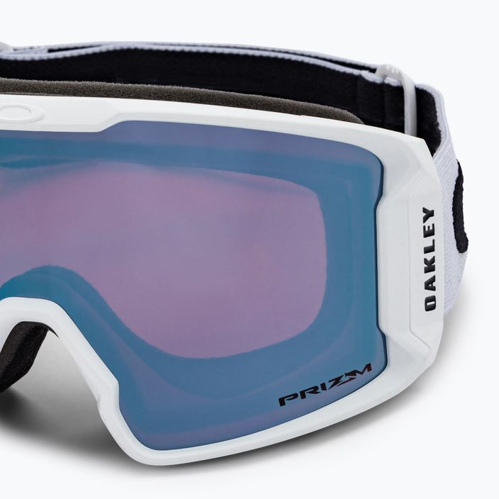 Oakley Line Miner ματ λευκό/prizm snow sapphire iridium γυαλιά σκι OO7093-41 5