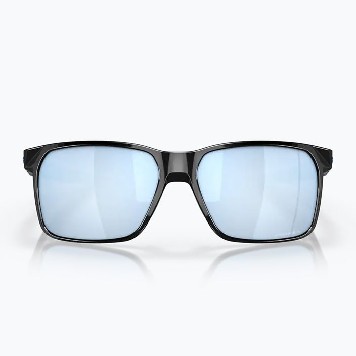Γυαλιά ηλίου Oakley Portal X γυαλισμένο μαύρο/prizm βαθύ νερό πολωμένο 7