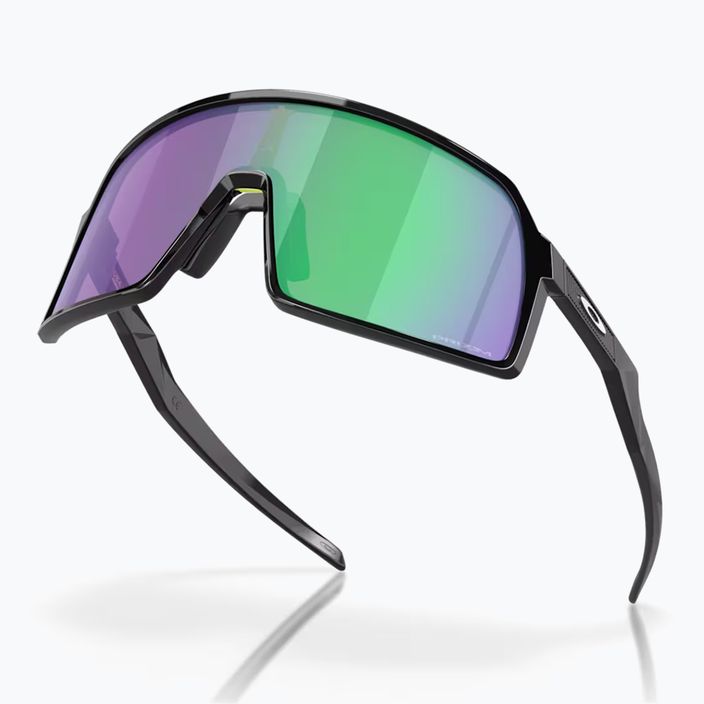 Γυαλιά ηλίου Oakley Sutro S γυαλισμένο μαύρο/prizm jade 4