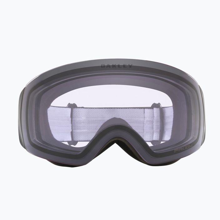 Oakley Flight Deck ματ μαύρο/prizm snow clear γυαλιά σκι 2
