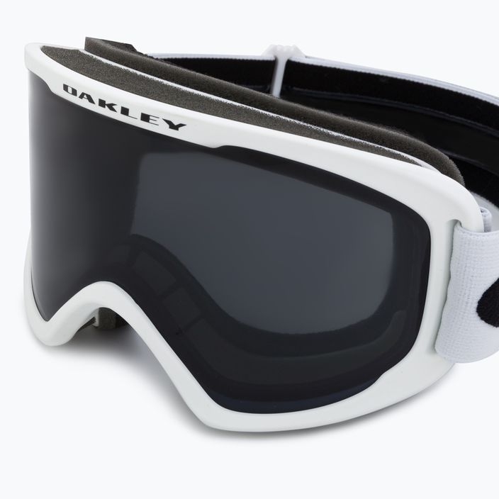Oakley O-Frame 2.0 Pro ματ λευκό/σκούρο γκρι γυαλιά σκι OO7125-04 5