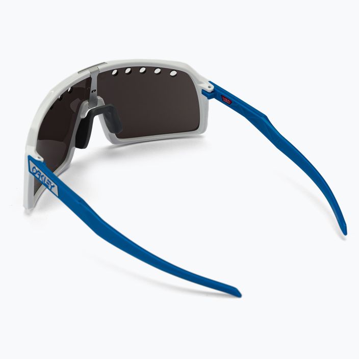 Oakley Sutro γυαλισμένο λευκό / μαύρο ποδηλατικά γυαλιά 0OO9406 2