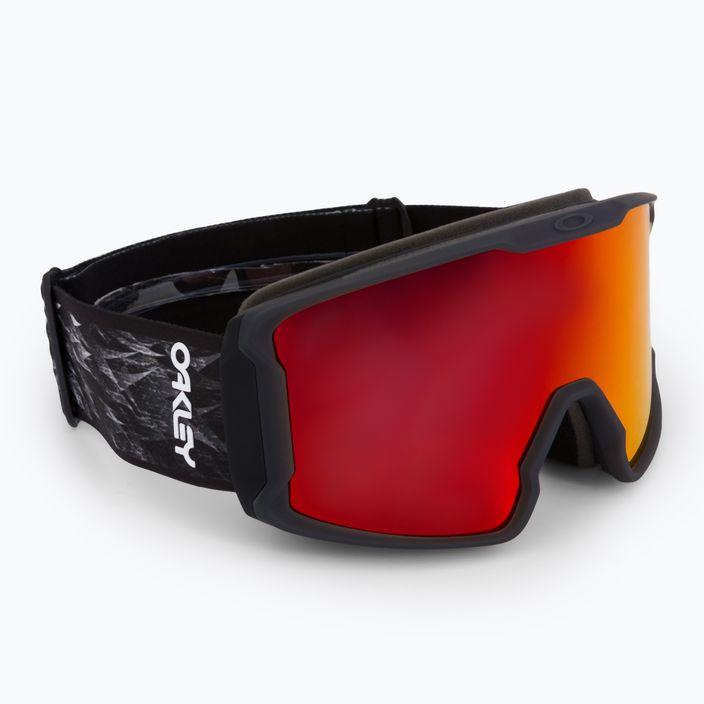 Oakley Line Miner μαύρη λάμψη/prizm snow torch iridium γυαλιά σκι OO7070-B4