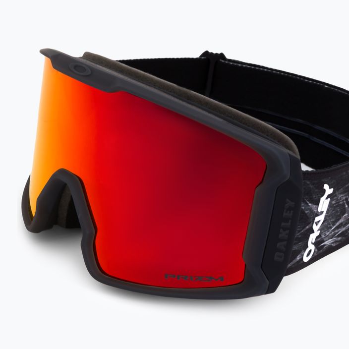 Oakley Line Miner μαύρη λάμψη/prizm snow torch iridium γυαλιά σκι OO7070-B4 5
