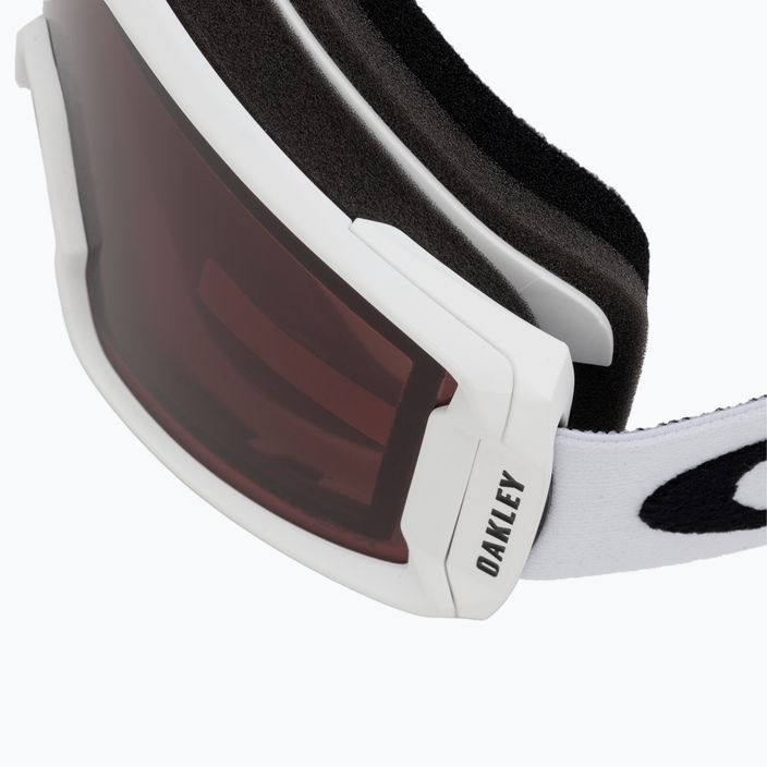 Oakley Line Miner ματ λευκό/prizm garnet γυαλιά σκι OO7093-65 5