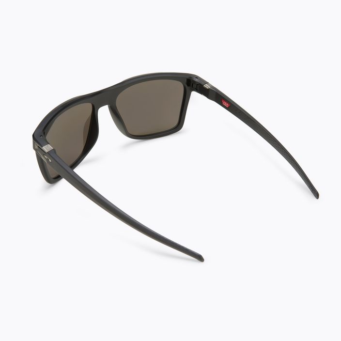 Oakley Leffingwell ματ μαύρο μελάνι / μαύρα πολωτικά γυαλιά ηλίου 0OO9100 2