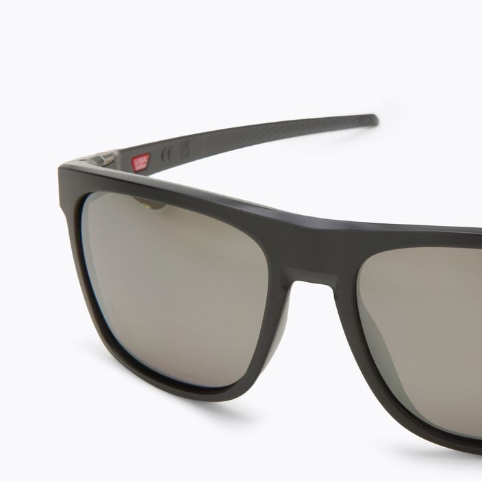 Oakley Leffingwell ματ μαύρο μελάνι / μαύρα πολωτικά γυαλιά ηλίου 0OO9100 5