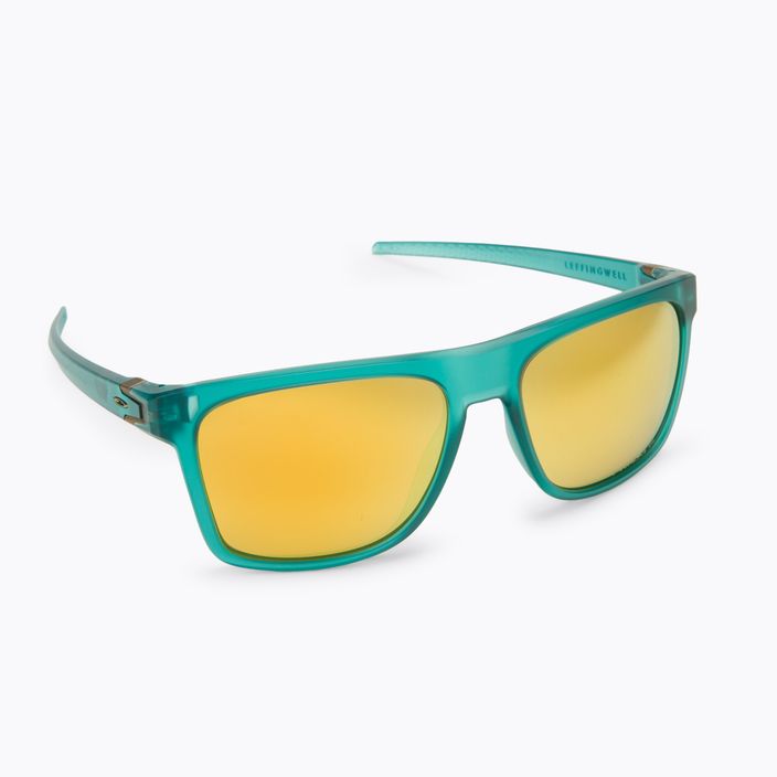Oakley Leffingwell matte artic surf/prizm 24k πολωμένα γυαλιά ηλίου 0OO9100