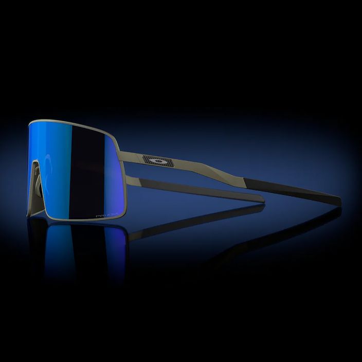 Γυαλιά ηλίου Oakley Sutro Ti σατινέ μολύβι/ζαφείρι πριζμ 8