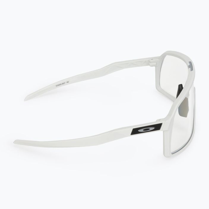 Oakley Sutro ματ λευκό/καθαρό έως μαύρο φωτοχρωμικά γυαλιά ποδηλασίας 0OO9406 4