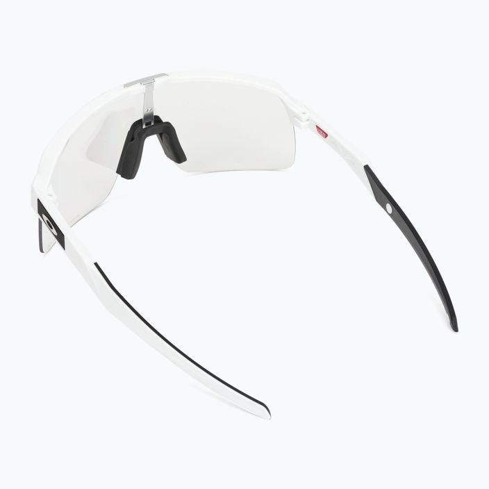 Oakley Sutro Lite ματ λευκό/καθαρό έως μαύρο φωτοχρωμικά γυαλιά ποδηλασίας 0OO9463 2