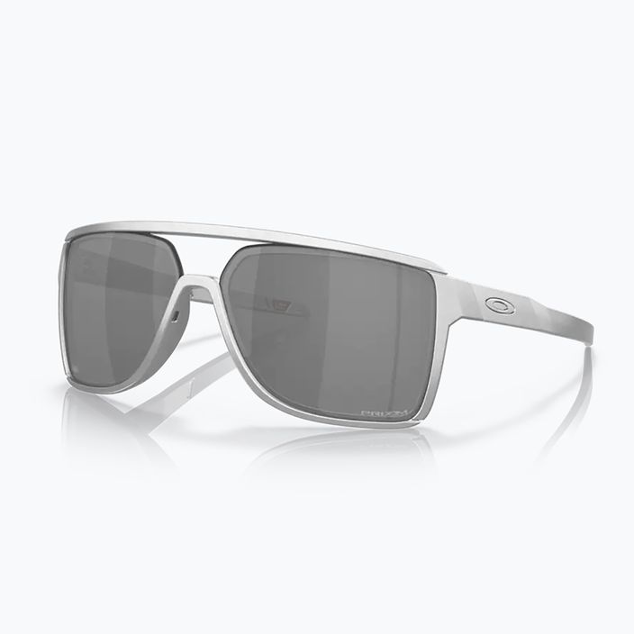 Oakley Castel x ασημί/πριζό μαύρο γυαλιά πεζοπορίας 6
