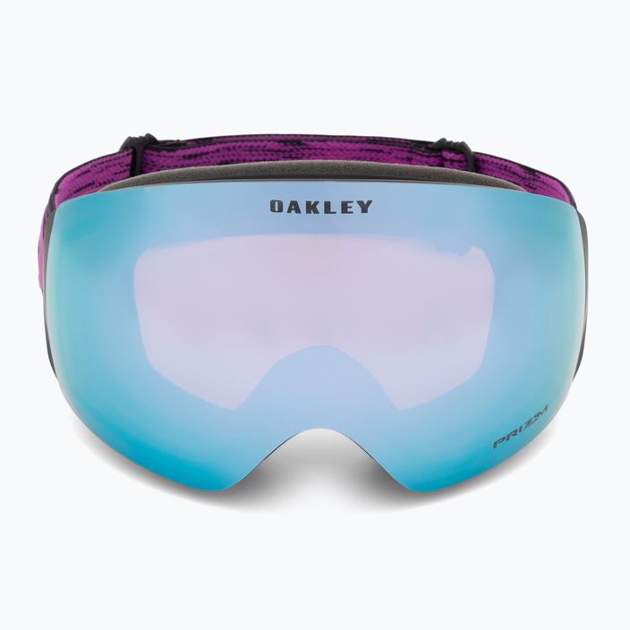 Oakley Flight Deck μοβ ομίχλη / πρίσμα ζαφείρι ιριδίου γυαλιά σκι 2
