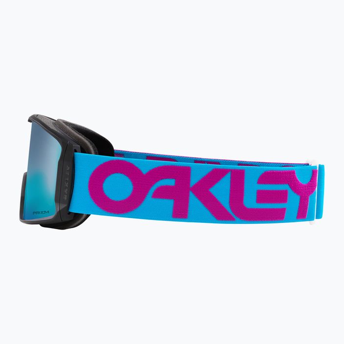 Oakley Line Miner L b1b μοβ μπλε/prizm snow sapphire iridium γυαλιά σκι 5