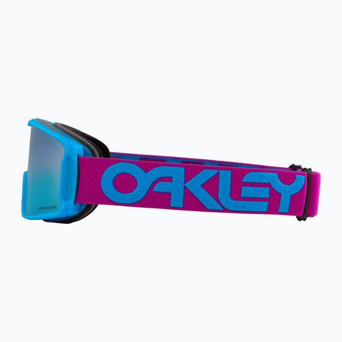 Oakley Line Miner b1b μοβ/prizm sapphire iridium γυαλιά σκι 5