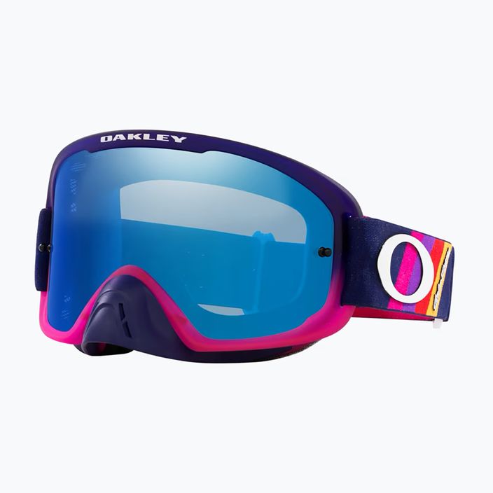 Oakley O Frame 2.0 Pro MTB γυαλιά ποδηλασίας tld ναυτικές ρίγες/μαύρο ιρίδιο πάγου