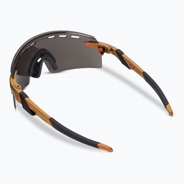 Oakley Encoder Strike Vented γυαλιά ηλίου ματ κόκκινο/χρυσό colorhift/prizm μαύρο 2