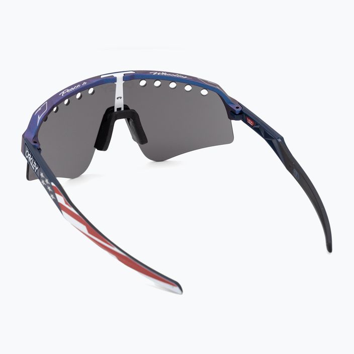 Γυαλιά ηλίου Oakley Sutro Lite Sweep Troy Lee Designs μπλε colourshift/prizm γκρι 2
