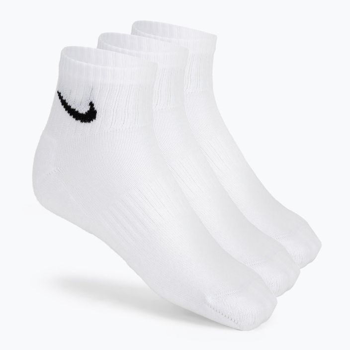 Κάλτσες Nike Everyday Cushioned Ankle 3 ζεύγη white/black