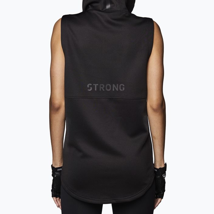 Γυναικείο φούτερ προπόνησης STRONG ID μαύρο Z2T00489 3