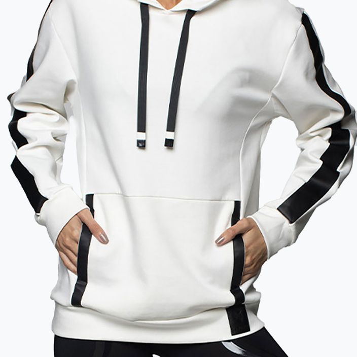 Γυναικείο STRONG ID φούτερ με κουκούλα λευκό Z2T00491 4