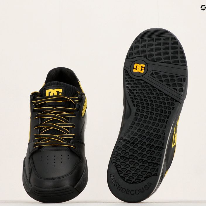 DC Versatile Le μαύρο/κίτρινο ανδρικά παπούτσια 16