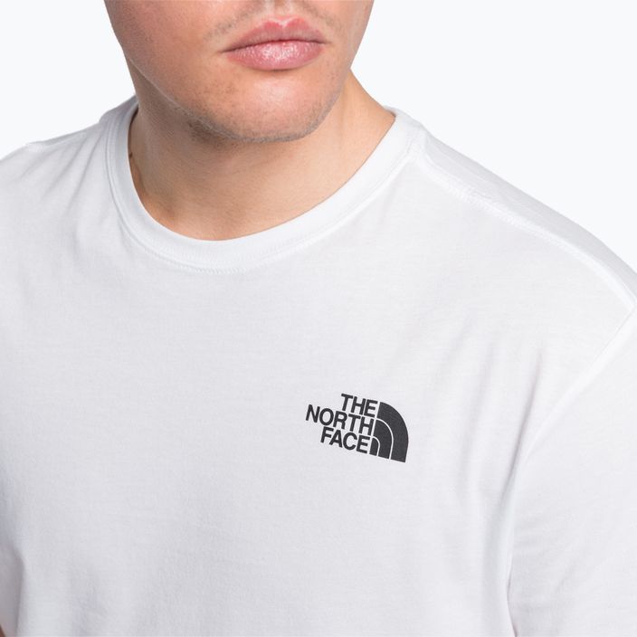 The North Face Redbox ανδρικό t-shirt για trekking λευκό NF0A2TX2FN41 5