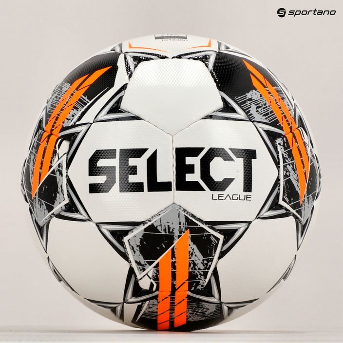 SELECT League football v24 λευκό/μαύρο μέγεθος 5 6