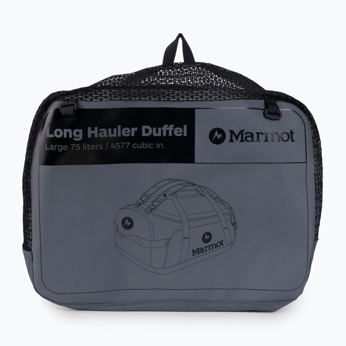 Marmot Long Hauler Duffel ταξιδιωτική τσάντα γκρι 36340-1517 5