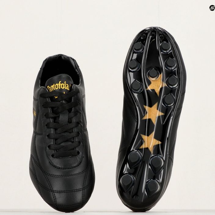 Ανδρικά ποδοσφαιρικά παπούτσια Pantofola d'Oro Epoca nero 13