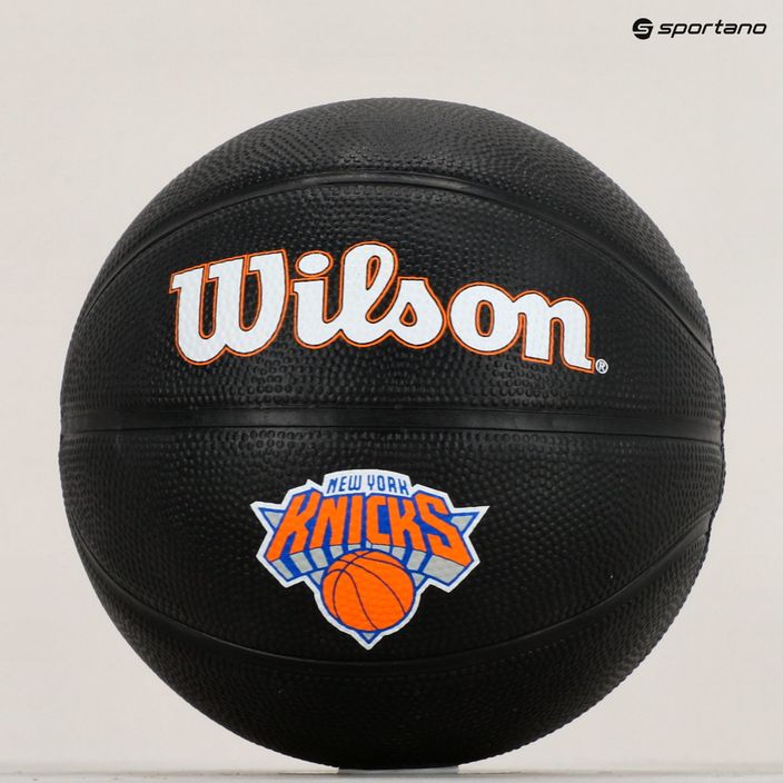 Wilson NBA Team Tribute Mini New York Knicks μπάσκετ WZ4017610XB3 μέγεθος 3 9